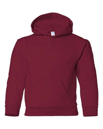 Gildan 18500B Heavy Cotton Youth Hoodie (XS to XL)