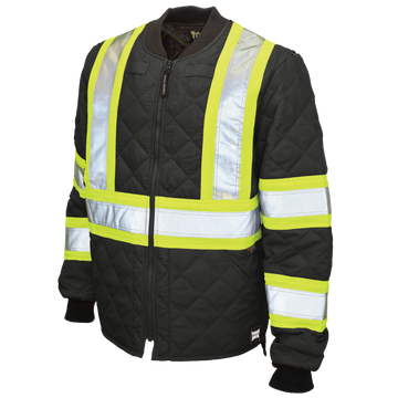 Tough Duck Quilted Safety Freezer Jacket - S432
