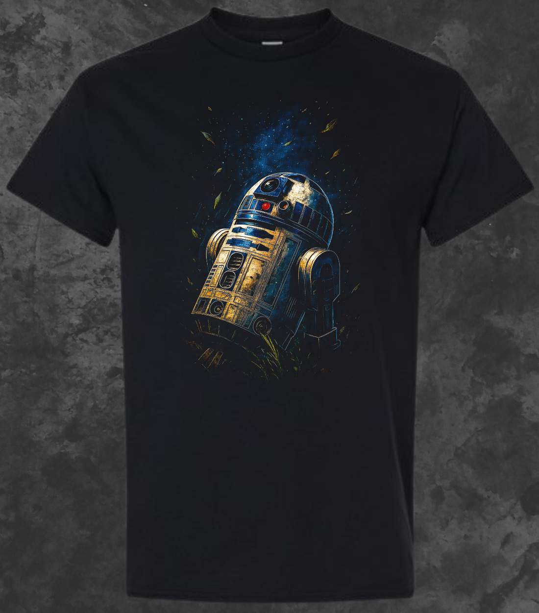 Halftone R2-D2 Adult T-Shirt (S to XL)