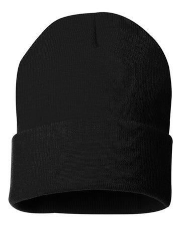 Sportsman 12" Solid Cuffed Beanie (SP12)